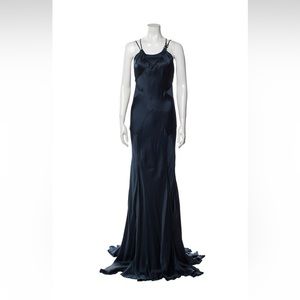 Versace collection silk dress